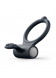 Черное эрекционное кольцо Power Clit - Dorcel - в Одинцово купить с доставкой