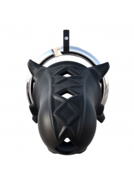 Черный замок верности Extreme Silicone Cock Blocker - Pipedream - купить с доставкой в Одинцово