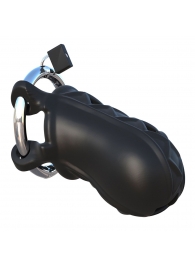 Черный замок верности Extreme Silicone Cock Blocker - Pipedream - купить с доставкой в Одинцово