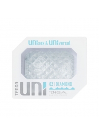 Прозрачный мастурбатор-стимулятор Tenga Uni Diamond - Tenga - в Одинцово купить с доставкой