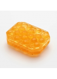 Оранжевый мастурбатор-стимулятор Tenga Uni Topaz - Tenga - в Одинцово купить с доставкой