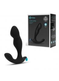 Черный утяжеленный анальный стимулятор Rocker Plug - 12 см. - b-Vibe - в Одинцово купить с доставкой