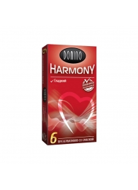 Гладкие презервативы Domino Harmony - 6 шт. - Domino - купить с доставкой в Одинцово