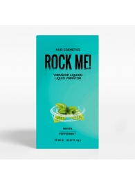 Жидкий вибратор Nuei Rock Me! с ароматом мяты - 20 мл. - Nuei cosmetics - купить с доставкой в Одинцово