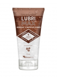 Интимный гель-смазка на водной основе Lubrimax Magic Cappuccino - 75 мл. - ИнтелБИО - купить с доставкой в Одинцово