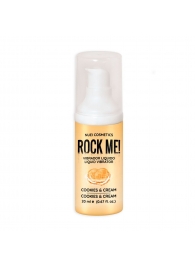 Жидкий вибратор Nuei Rock Me! с ароматом печенья и сливок - 20 мл. - Nuei cosmetics - купить с доставкой в Одинцово