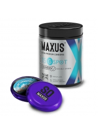 Гладкие презервативы Maxus G spot с двойной спиралью - 15 шт. - Maxus - купить с доставкой в Одинцово