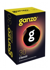 Классические презервативы с обильной смазкой Ganzo Classic - 30 шт. - Ganzo - купить с доставкой в Одинцово