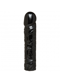 Насадка-фаллоимитатор Vac-U-Lock CodeBlack 8 Inch Classic Dong - 19,3 см. - Doc Johnson - купить с доставкой в Одинцово