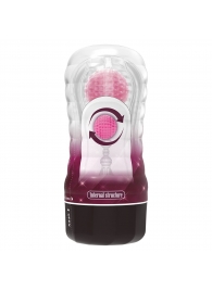 Прозрачный текстурированный мастурбатор Vacuum Cup Masturbator Black Hole - Baile - в Одинцово купить с доставкой