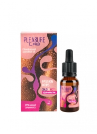 Жидкий вибратор Passion Drips Cold n Hot - 15 мл. - Pleasure Lab - купить с доставкой в Одинцово