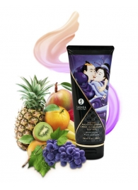 Массажный крем для тела с ароматом экзотических фруктов Exotic fruits - 200 мл. - Shunga - купить с доставкой в Одинцово