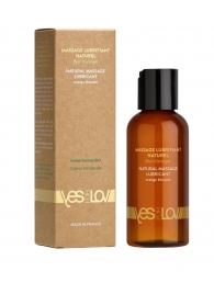 Натуральная массажная смазка Natural Lubricant Orange Blossom - 100 мл. - YESforLOV - купить с доставкой в Одинцово