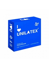 Классические презервативы Unilatex Natural Plain - 3 шт. - Unilatex - купить с доставкой в Одинцово