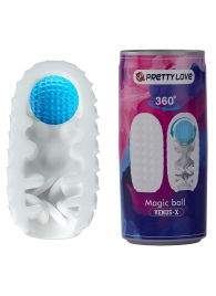 Мастурбатор с шариком внутри Magic ball - Baile - в Одинцово купить с доставкой
