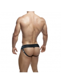Телесный фаллопротез на черных эластичных ремнях 7 Inch Hollow Strap On - 17 см. - Blush Novelties - купить с доставкой в Одинцово