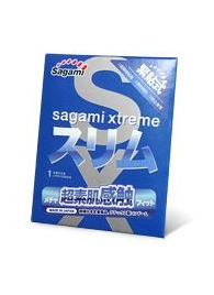 Презерватив Sagami Xtreme FEEL FIT 3D - 1 шт. - Sagami - купить с доставкой в Одинцово