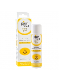 Силиконовый лубрикант с жожоба pjur MED Soft glide - 100 мл. - Pjur - купить с доставкой в Одинцово