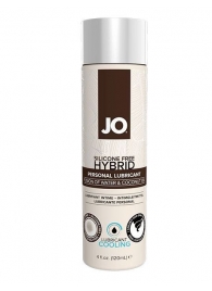 Водно-масляный лубрикант с охлаждающим эффектом JO Silicon free Hybrid Lubricant COOLING - 120 мл. - System JO - купить с доставкой в Одинцово