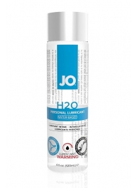 Возбуждающий лубрикант на водной основе JO Personal Lubricant H2O Warming - 120 мл. - System JO - купить с доставкой в Одинцово