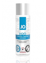 Возбуждающий лубрикант на водной основе JO Personal Lubricant H2O Warming - 60 мл. - System JO - купить с доставкой в Одинцово