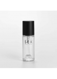 Съедобное cогревающее массажное масло Slow Sex - 50 мл. - Bijoux Indiscrets - купить с доставкой в Одинцово