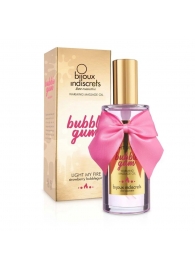 Разогревающее массажное масло Light My Fire Bubble Gum с ароматом бабл-гам - 100 мл. - Bijoux Indiscrets - купить с доставкой в Одинцово