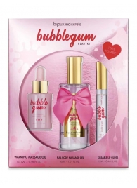 Набор средств для массажа и ласк Bubblegum Play Kit - Bijoux Indiscrets - купить с доставкой в Одинцово