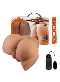 Карамельный мастурбатор-полуторс Emilia с вибрацией - Baile - в Одинцово купить с доставкой