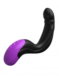 Черно-фиолетовый вибромассажёр простаты Hyper-Pulse P-Spot Massager - Pipedream - в Одинцово купить с доставкой