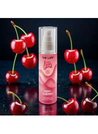 Съедобное массажное масло Kiss Land Very-Cherry - 75 мл. - THE LUFF - купить с доставкой в Одинцово