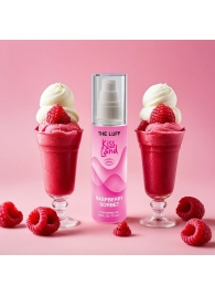 Съедобное массажное масло Kiss Land Raspberry Sorbet - 75 мл. - THE LUFF - купить с доставкой в Одинцово