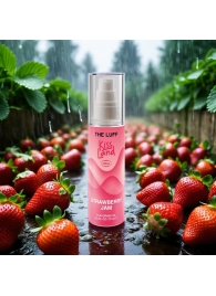 Съедобное массажное масло Kiss Land Strawberry Jam - 75 мл. - THE LUFF - купить с доставкой в Одинцово