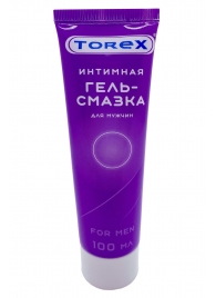 Гель-смазка на водной основе For Men - 100 мл. - Torex - купить с доставкой в Одинцово