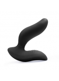 Черный вибромассажер простаты 3,5’’ Curve P-spot Massager - 12 см. - Erokay - в Одинцово купить с доставкой
