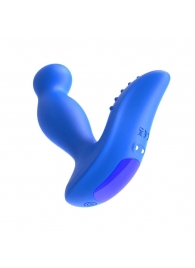 Синий вибромассажер простаты 3,5’’ P-spot Massager - 12,5 см. - Erokay - в Одинцово купить с доставкой