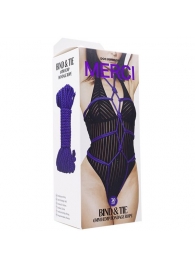 Фиолетовая верёвка для связывания и фиксации Bind Tie - 9,14 м. - Doc Johnson - купить с доставкой в Одинцово
