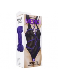 Фиолетовая верёвка для связывания и фиксации Bind Tie - 15,24 м. - Doc Johnson - купить с доставкой в Одинцово