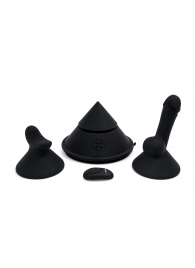 Конусный вибромассажер Cowgirl Cone с 2 насадками - CowGirl - купить с доставкой в Одинцово