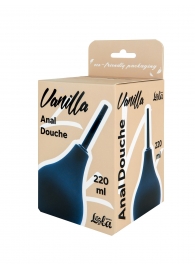 Черный анальный душ Anal Douche L - Lola Games - купить с доставкой в Одинцово