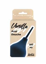 Черный анальный душ Anal Douche M - Lola Games - купить с доставкой в Одинцово