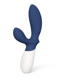 Синий вибромассажер простаты Lelo Loki Wave 2 - 19,6 см. - Lelo - в Одинцово купить с доставкой