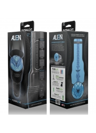 Мастурбатор-вагина Fleshlight Freaks Alien Blue Metallic - Fleshlight - в Одинцово купить с доставкой