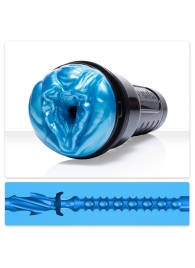 Мастурбатор-вагина Fleshlight Freaks Alien Blue Metallic - Fleshlight - в Одинцово купить с доставкой