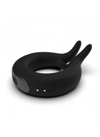 Черное эрекционное кольцо Marry Me Rechargeable Vibrating Cockring - Adrien Lastic - в Одинцово купить с доставкой