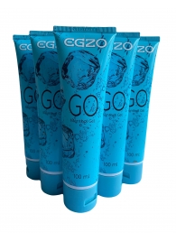 Набор из 5 пролонгирующих лубрикантов на водной основе Egzo Go (по 100 мл.) - EGZO - купить с доставкой в Одинцово