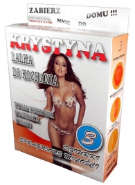 Надувная секс-кукла Krystyna - Boys of Toys - в Одинцово купить с доставкой