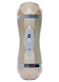 Двусторонний мастурбатор с вибрацией Double Delight - вагина и ротик - Boys of Toys - в Одинцово купить с доставкой