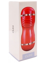 Двусторонний мастурбатор в колбе Cleo - вагина и ротик - Boys of Toys - в Одинцово купить с доставкой