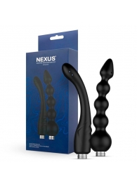 Набор из 2 насадок для анального душа Shower Douche Duo Kit - Nexus Range - купить с доставкой в Одинцово